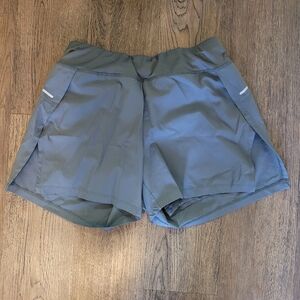 Seaweed Green Gym Shorts